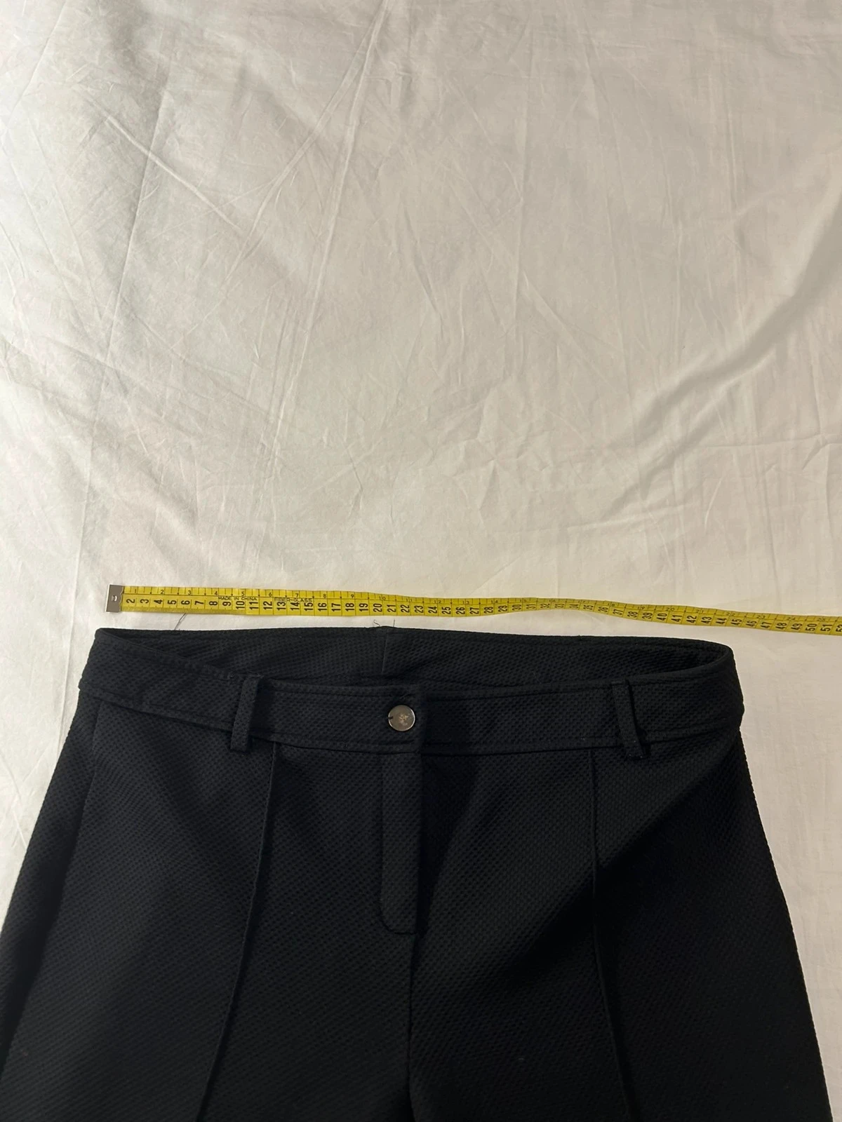 Pantalón recto negro vintage – photo 4